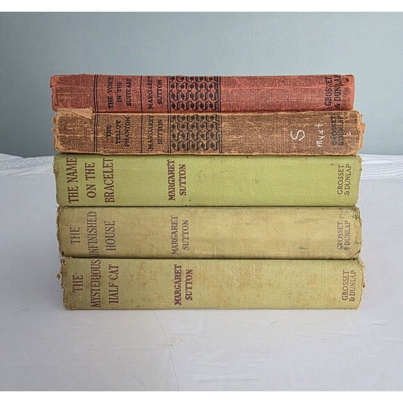Margaret Sutton Judy Bolton Mystery Vtg Lot Of 5 HC First Edition 1933 To 1940 - Picture 1 of 16